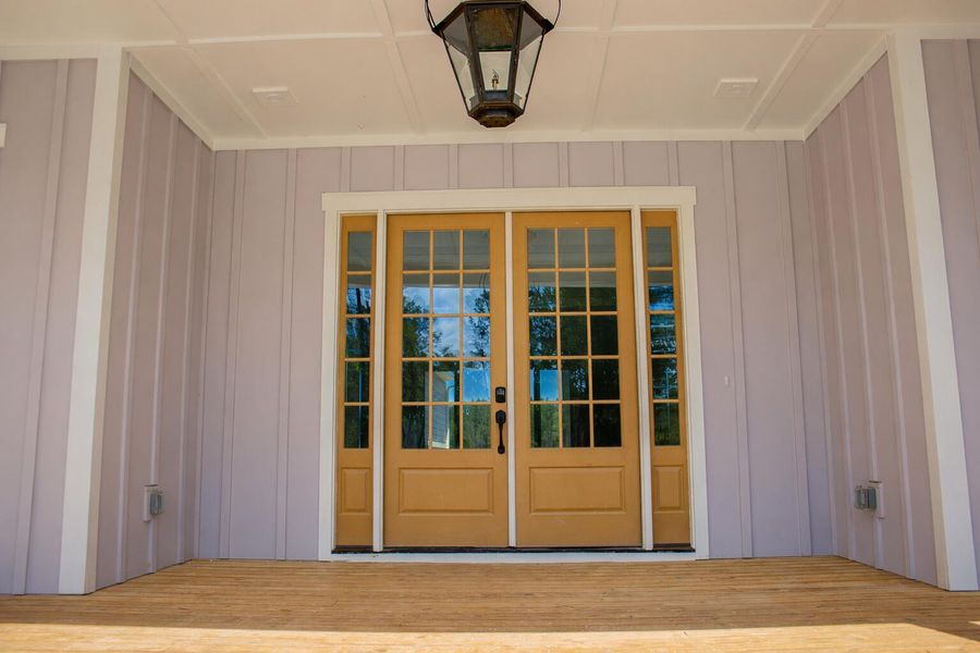 Exterior details and patio area of a home in , Moncks Corner (Image 12).