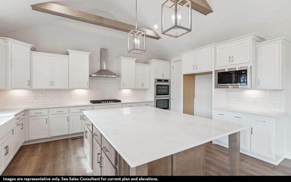 Furnished interior view inside a new home in Aden Woods, Nashville (Image 6).
