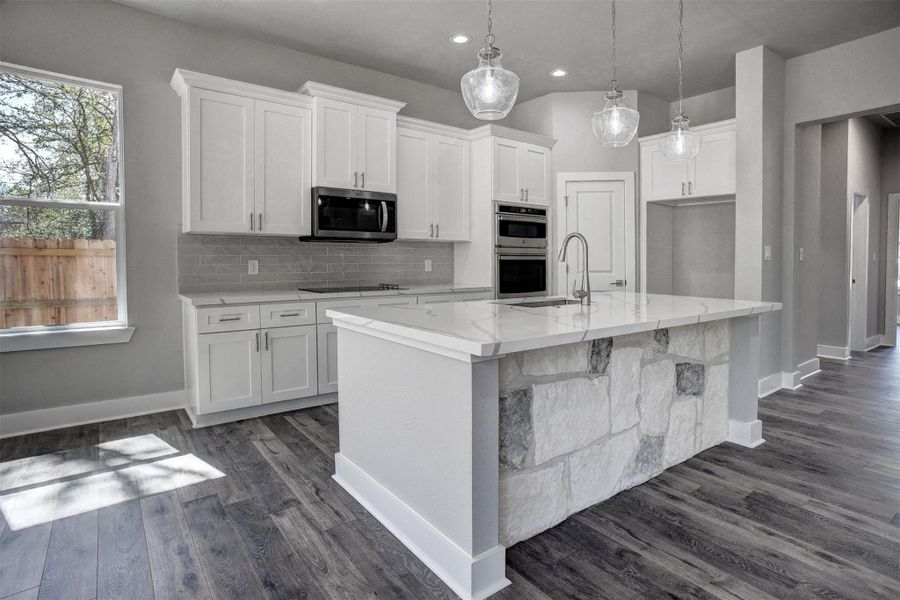 Furnished interior view inside a new home in , Bastrop (Image 9).