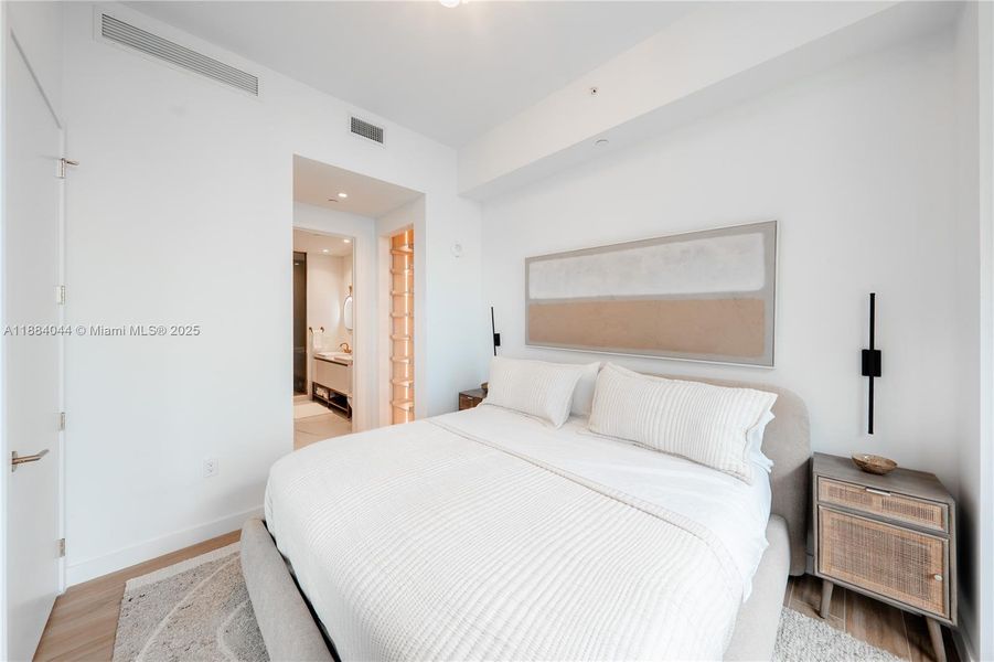 Furnished interior view inside a new home in , Miami (Image 6).