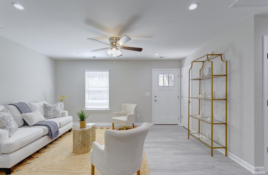 Furnished interior view inside a new home in , Walterboro (Image 4). Furnished interior view inside a new home in , Walterboro (Image 4).