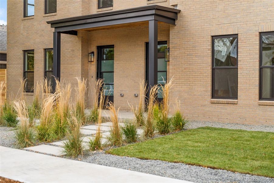 Exterior details and patio area of a home in , Denver (Image 2).
