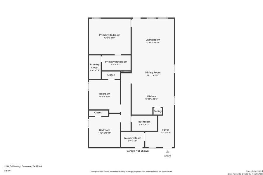 2D floor plan layout of this home in Randolph Crossing: Cottage Collection, Converse, TX (Image 3). 2D floor plan layout of this home in Randolph Crossing: Cottage Collection, Converse, TX (Image 3).