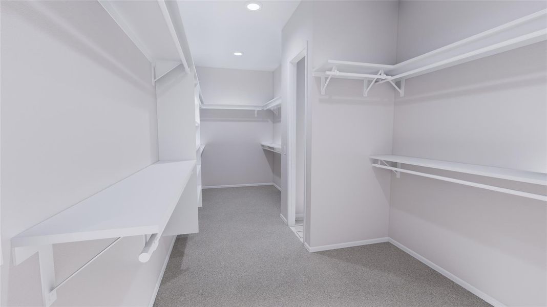 Spacious, unfurnished interior of a new home in The Preserve at Rosenberg, Rosenberg (Image 17).