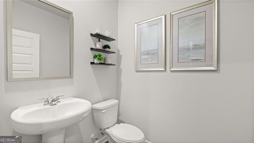 Furnished interior view inside a new home in Echo Glen, Stockbridge (Image 15).