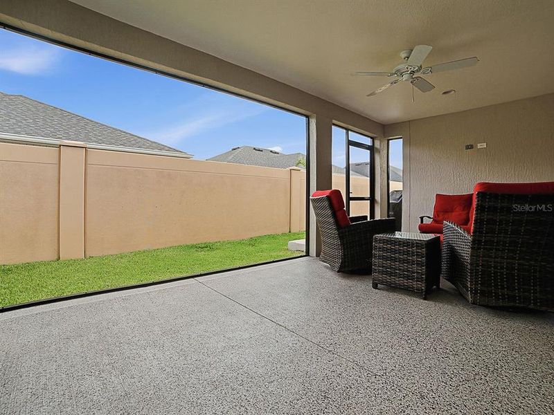 Exterior details and patio area of a home in , The Villages (Image 25). Exterior details and patio area of a home in , The Villages (Image 25).
