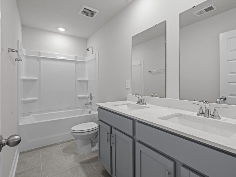 Furnished interior view inside a new home in Brayfield Manor - Heritage Collection, Wellford (Image 8).