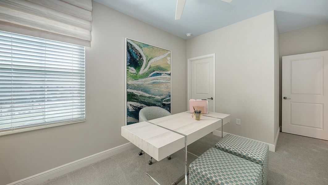 Representative furnished interior of a home built from the Parker by Neal Communities in SkySail, Naples (Image 33).