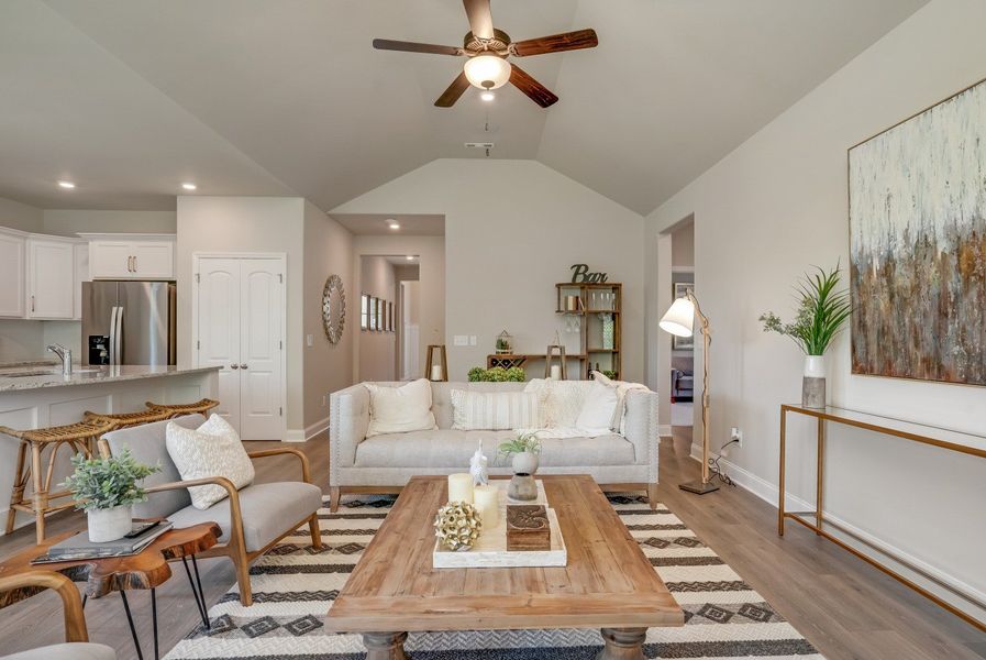 Representative furnished interior of a home built from the Baldwin by Celebration Homes in Sycamore Grove, Murfreesboro (Image 21).