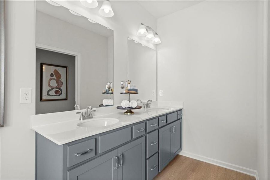 Furnished interior view inside a new home in Laurel Ridge, Rock Spring (Image 21).