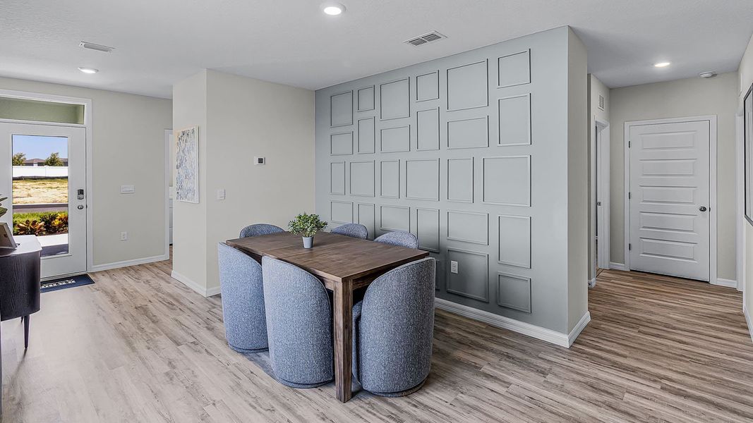 Representative furnished interior of a home built from the ALLEX by D.R. Horton in Avalon Park Tavares, Tavares (Image 5).