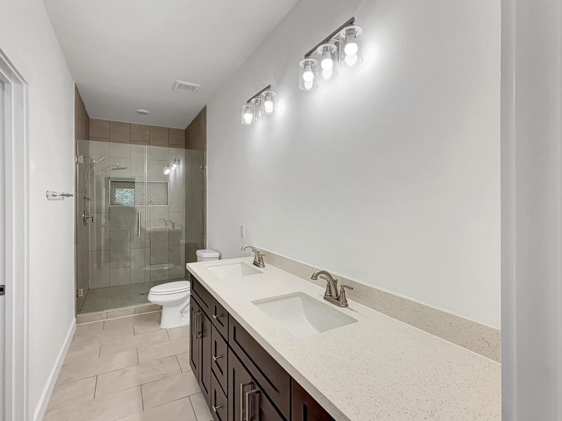 Furnished interior view inside a new home in , Livingston (Image 3).