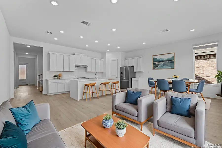 Furnished interior view inside a new home in , New Braunfels (Image 3). Furnished interior view inside a new home in , New Braunfels (Image 3).