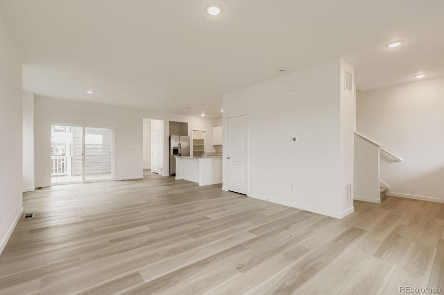 Spacious, unfurnished interior of a new home in Eastcreek Farm: Paired Homes, Thornton (Image 12).