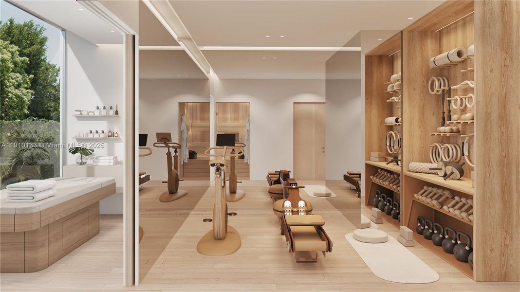 Furnished interior view inside a new home in , Miami (Image 8). Furnished interior view inside a new home in , Miami (Image 8).