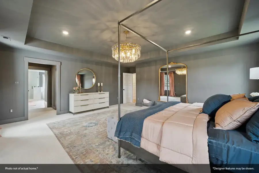 Furnished interior view inside a new home in Gates at Windermere, Blythewood (Image 14).