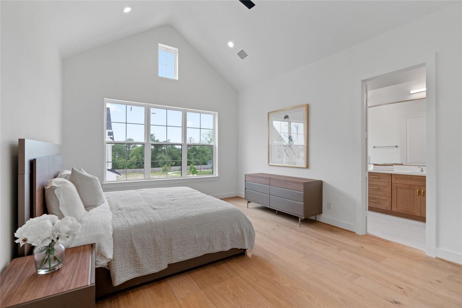 Furnished interior view inside a new home in , Houston (Image 15).