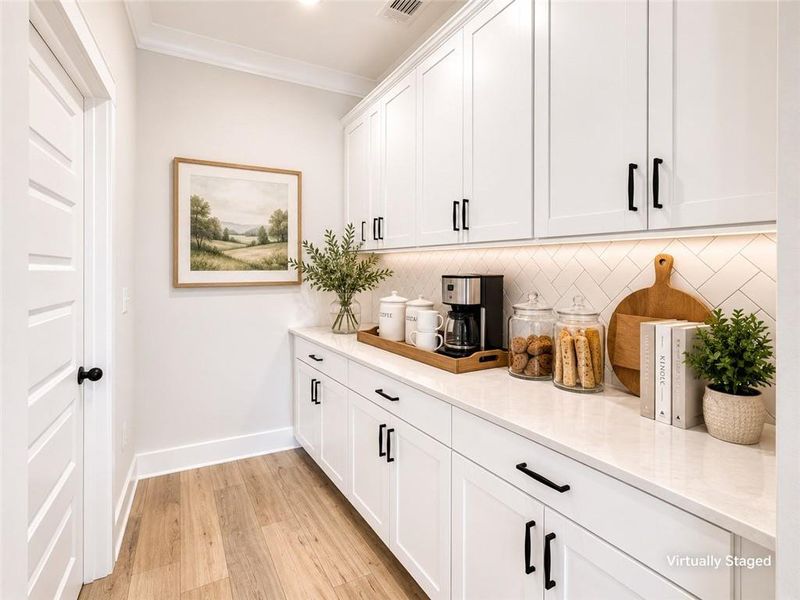 Furnished interior view inside a new home in , Hoschton (Image 13).