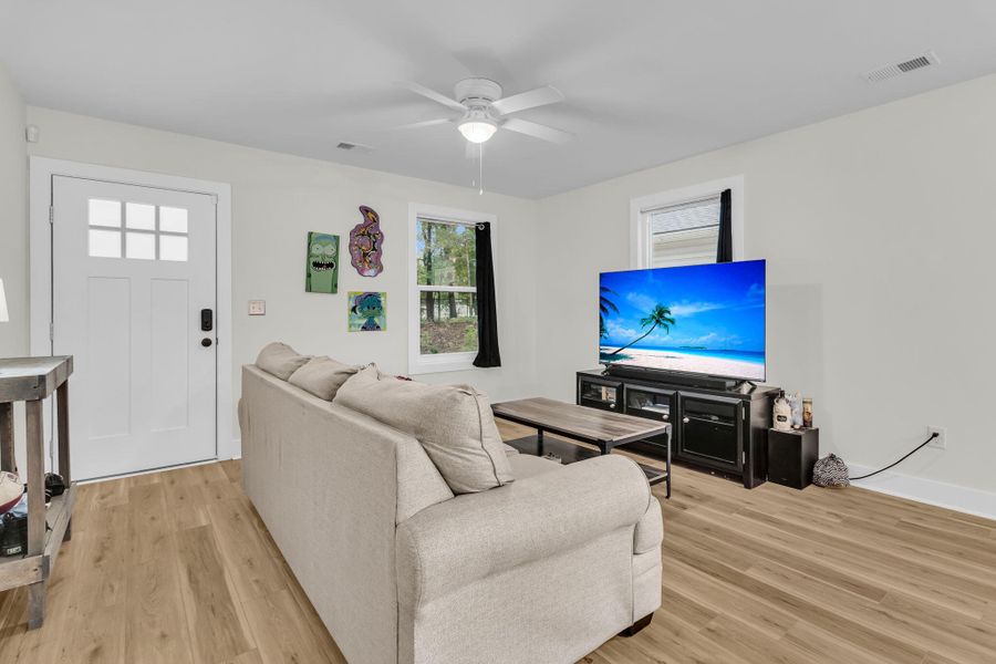 Furnished interior view inside a new home in , North Charleston (Image 31). Furnished interior view inside a new home in , North Charleston (Image 31).