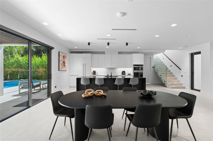 Furnished interior view inside a new home in , Miami (Image 29). Furnished interior view inside a new home in , Miami (Image 29).