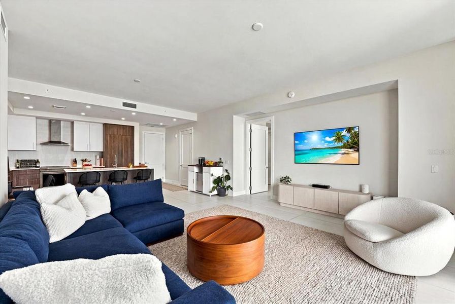 Furnished interior view inside a new home in , St. Petersburg (Image 13).