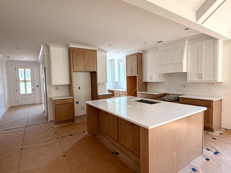 In-progress construction of a new home in Livingstone Park, Kennesaw, GA (Image 40).