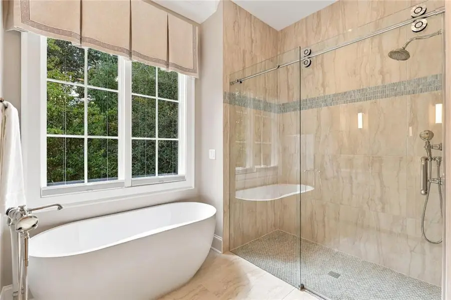 Furnished interior view inside a new home in , Sandy Springs (Image 50).