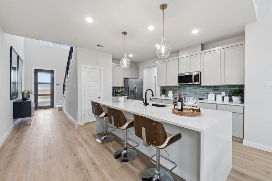 Granger Pines Model Home - Linden - Kitchen Granger Pines Model Home - Linden - Kitchen