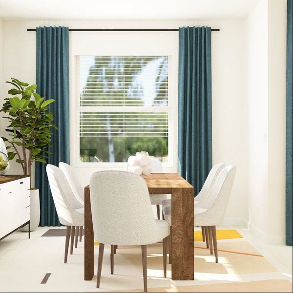 Sunburst dining room