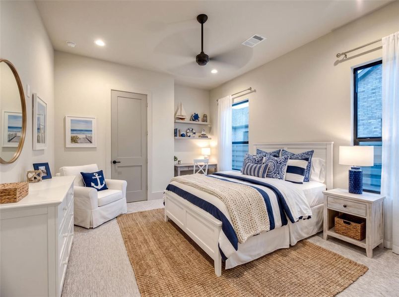Generous size secondary bedrooms Generous size secondary bedrooms