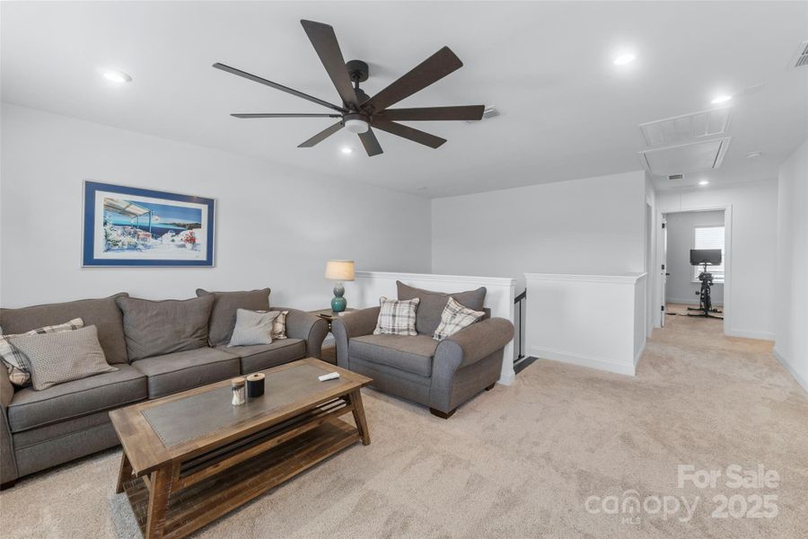 Furnished interior view inside a new home in , Charlotte (Image 29).