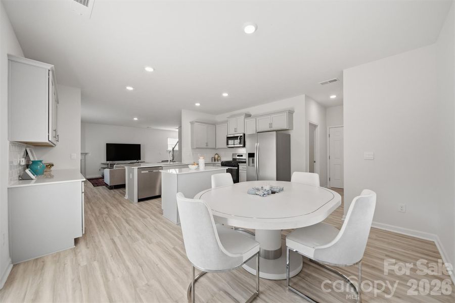 Furnished interior view inside a new home in Cline Village, Conover (Image 8).