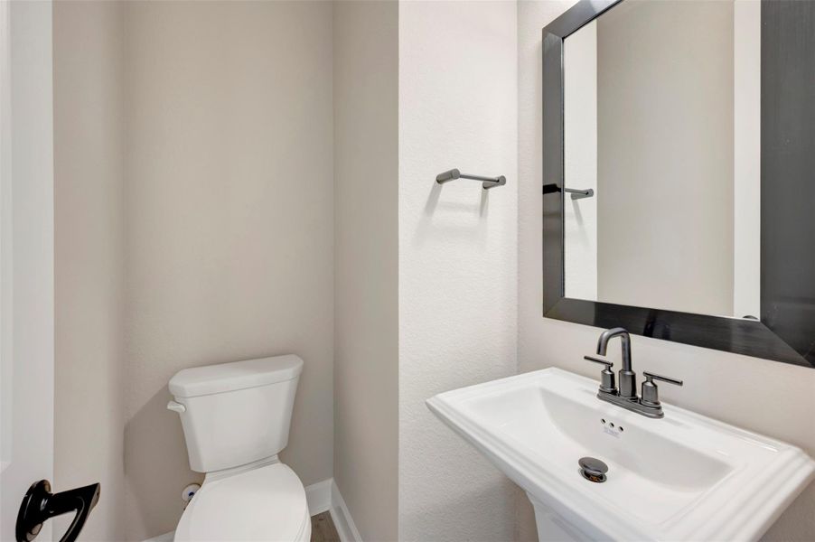 Close-up of interior finishes inside a home in Grange 45' Homesites, Katy (Image 14).