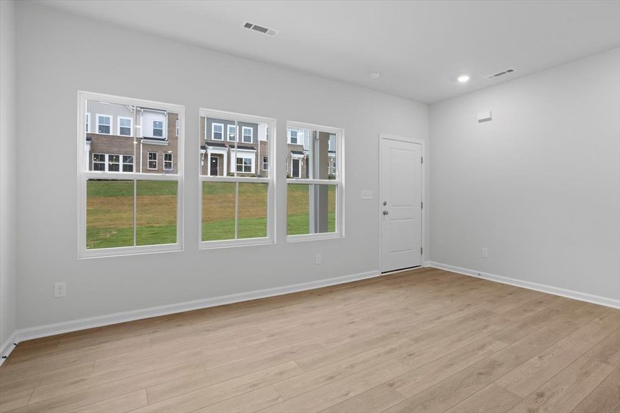 Spacious, unfurnished interior of a new home in Renaissance at White Oak, Garner (Image 15).
