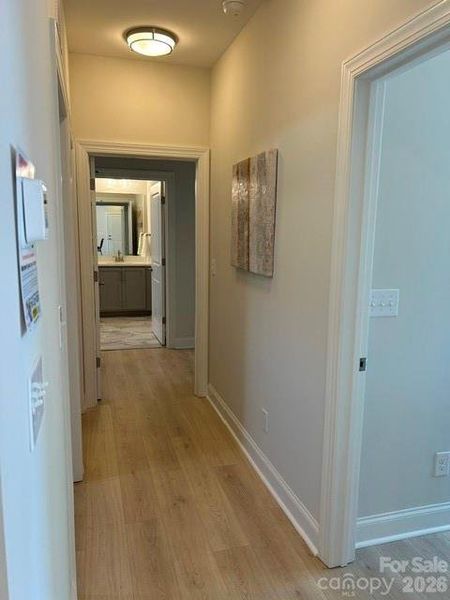 Spacious, unfurnished interior of a new home in The Courtyards at Hodges Farm, Charlotte (Image 26).