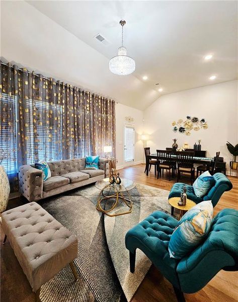 Furnished interior view inside a new home in , Homer (Image 40).