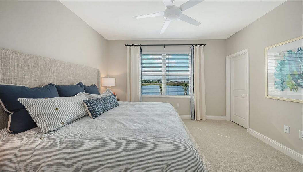Representative furnished interior of a home built from the Avery by Neal Communities in SkySail, Naples (Image 13).
