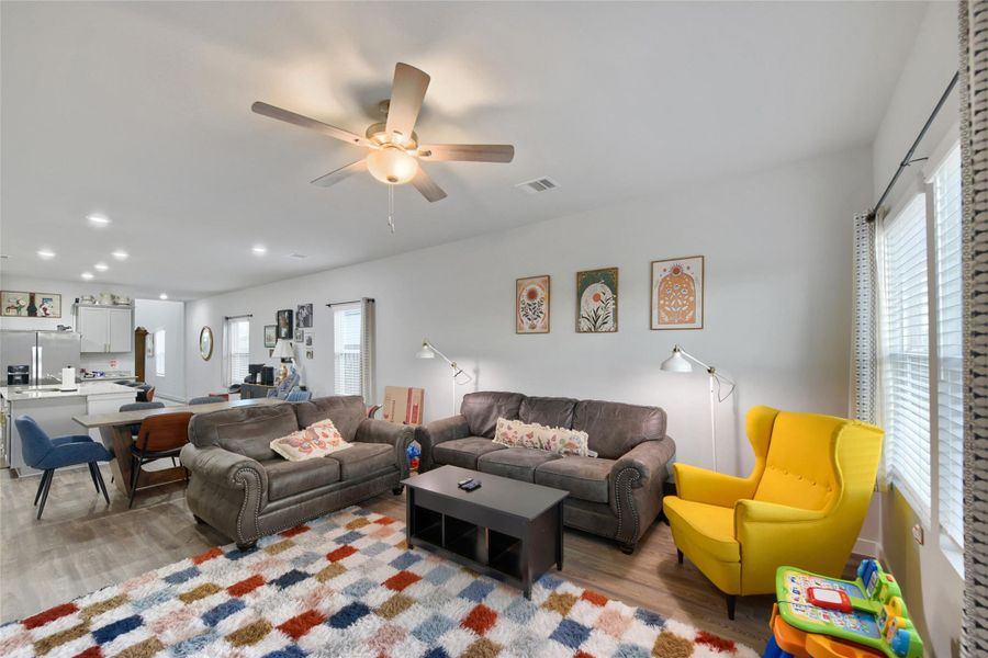Furnished interior view inside a new home in Paloma at Sanford Farms, Waller (Image 12).