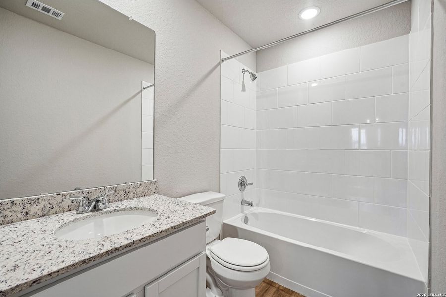 Furnished interior view inside a new home in Willow Point, San Antonio (Image 14). Furnished interior view inside a new home in Willow Point, San Antonio (Image 14).
