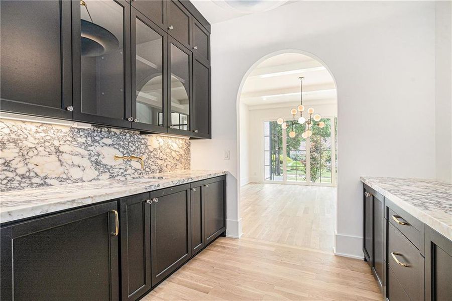 Furnished interior view inside a new home in , Atlanta (Image 7). Furnished interior view inside a new home in , Atlanta (Image 7).