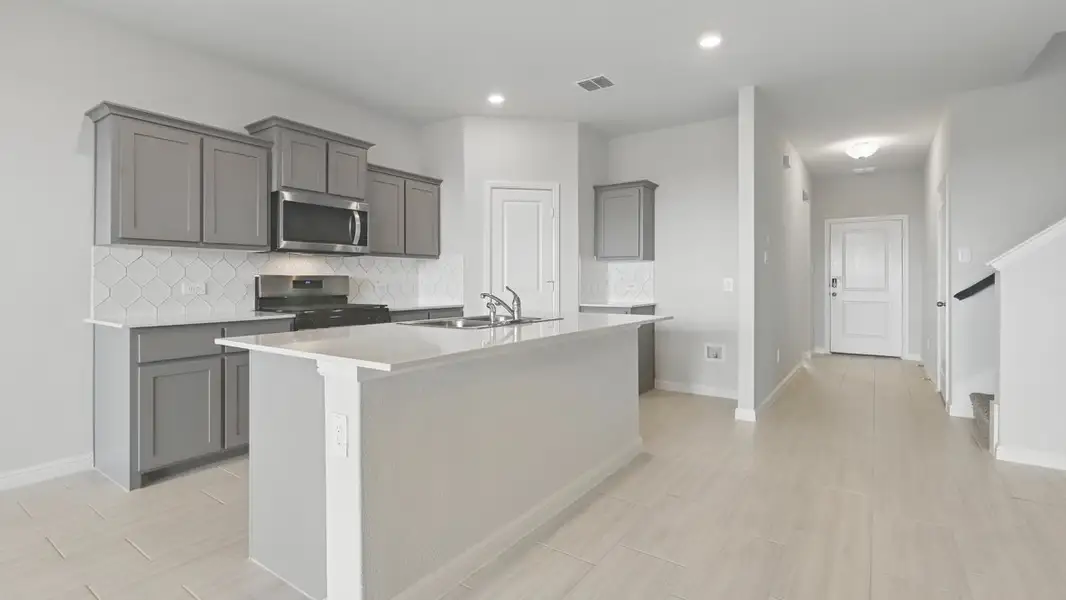 Furnished interior view inside a new home in The Canyons, Keene (Image 5).
