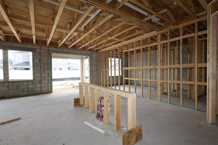 In-progress construction of a new home in Estates at Rivercrest, Sanford, FL (Image 5).