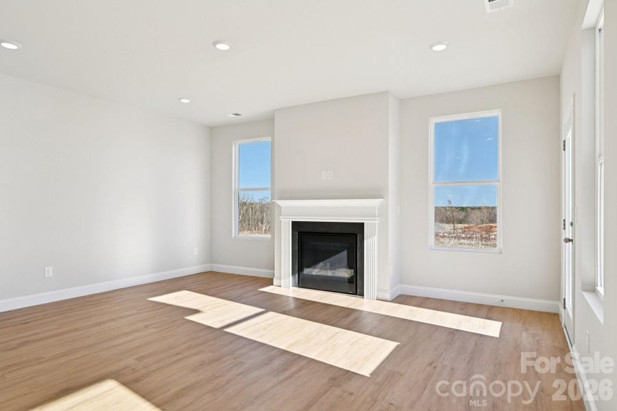 Spacious, unfurnished interior of a new home in , Cramerton (Image 25).