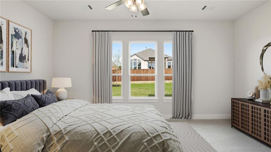Furnished interior view inside a new home in Talon Hills, Fort Worth (Image 8).