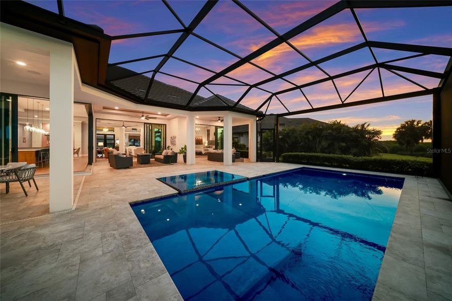 Exterior details and patio area of a home in , Parrish (Image 32).