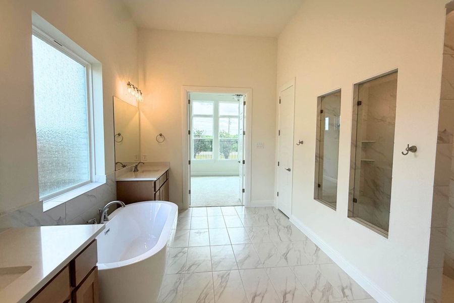 Furnished interior view inside a new home in Polo Ridge, Mesquite (Image 6).