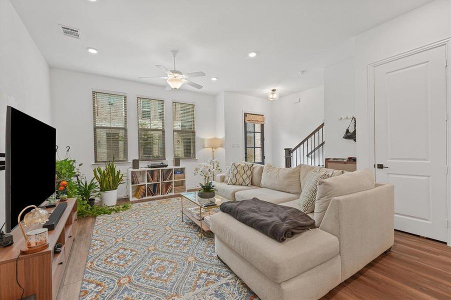 Furnished interior view inside a new home in Tenison Village, Dallas (Image 10).