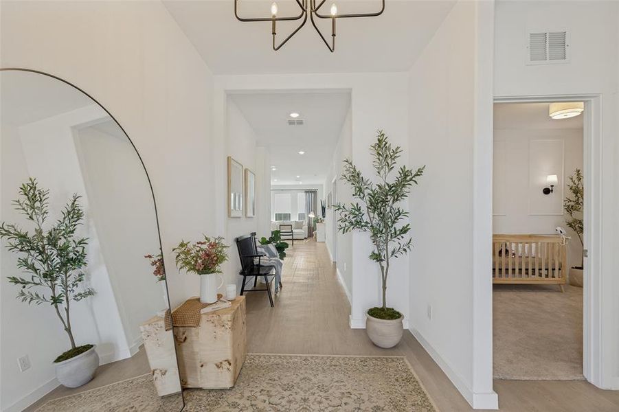 Furnished interior view inside a new home in Legacy Hills, Celina (Image 6).