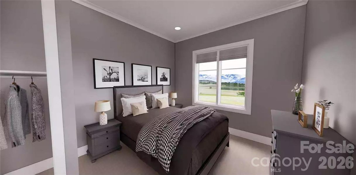 Furnished interior view inside a new home in , Denver (Image 13).