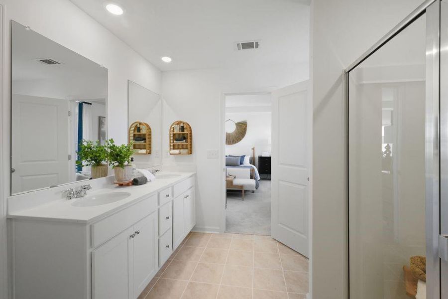 Furnished interior view inside a new home in Falls Creek, Flowery Branch (Image 18).